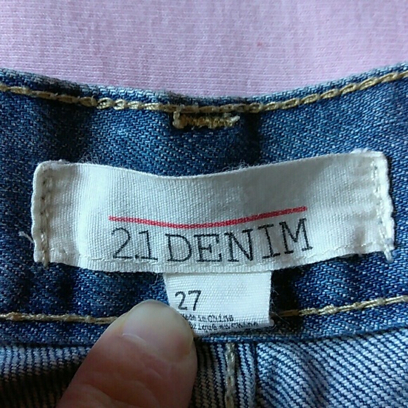 21 DENIM SHORT JEANS. - Picture 4 of 6